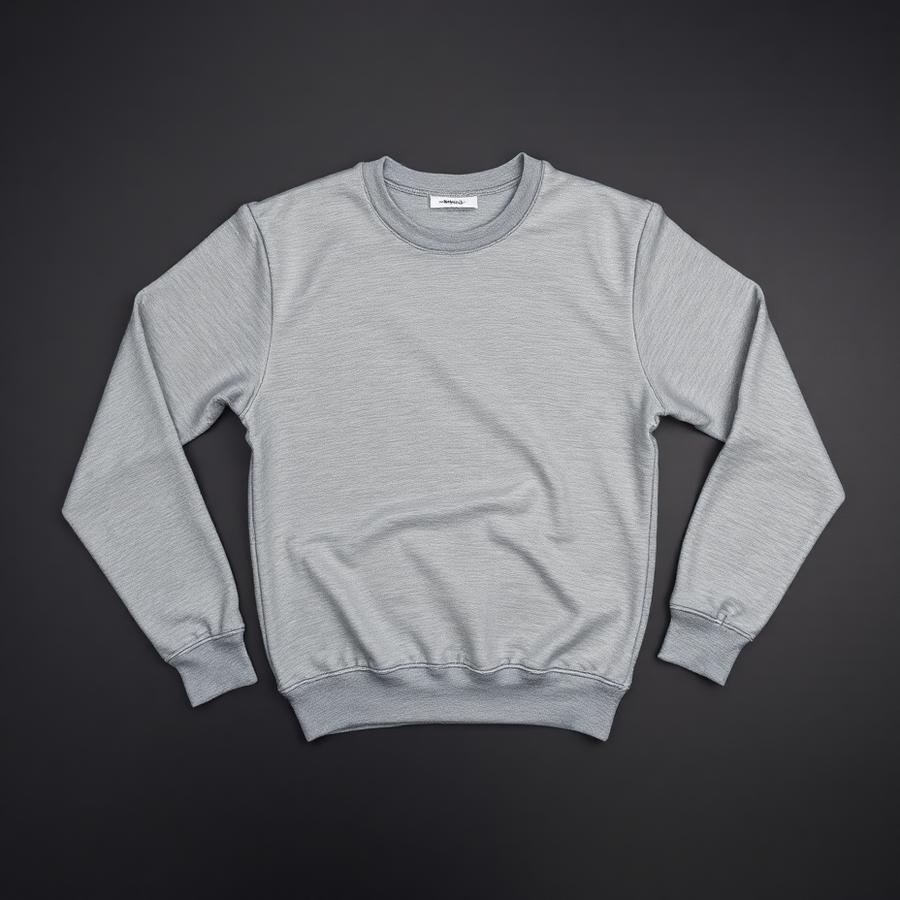 Roly crewneck sweater met geborstelde binnenkant