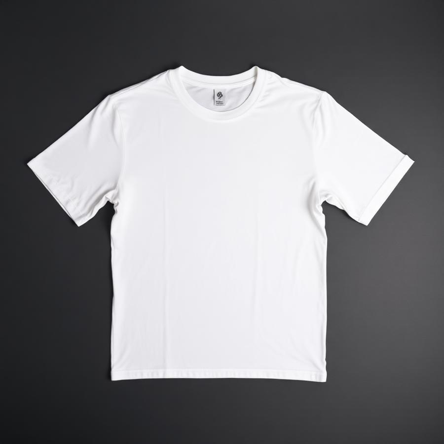 Roly T-shirt in wit met plaats voor bedrukking